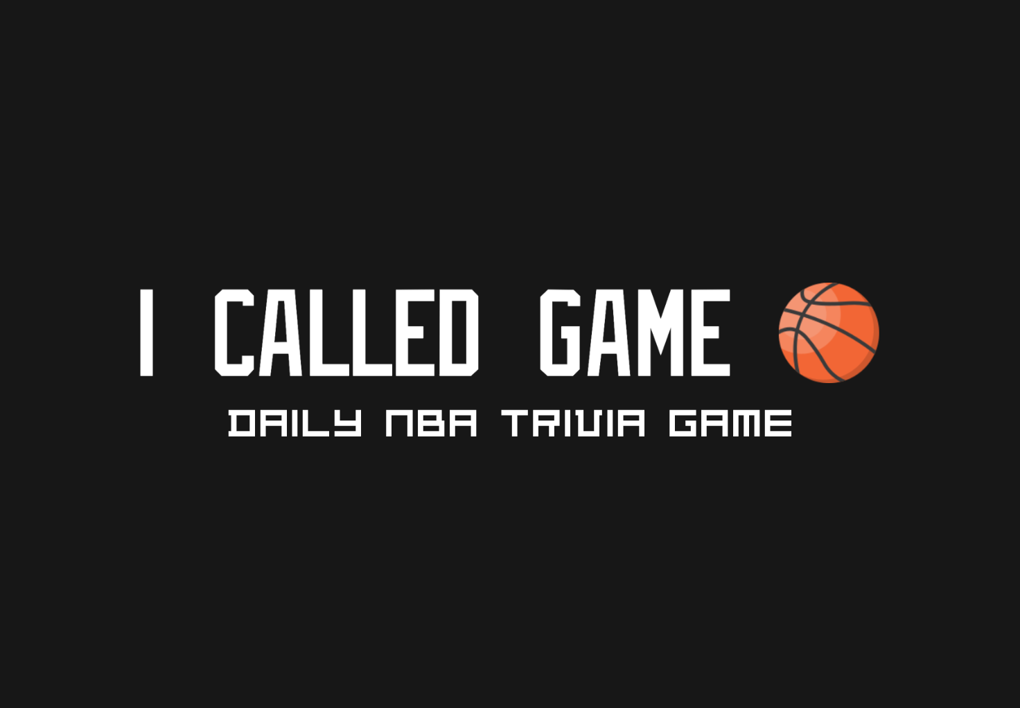 I Called Game | Daily NBA Game by HoopGrids